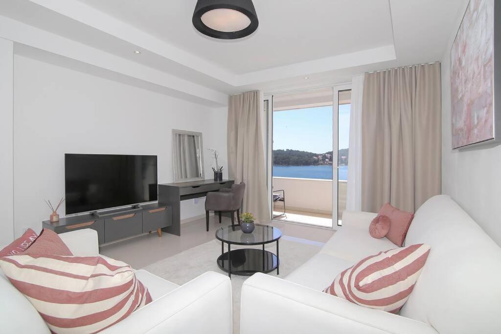 Seaside Apartment M Zaton 5 - Sea View & Parking Exterior foto