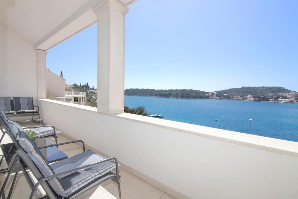 Seaside Apartment M Zaton 5 - Sea View & Parking Exterior foto