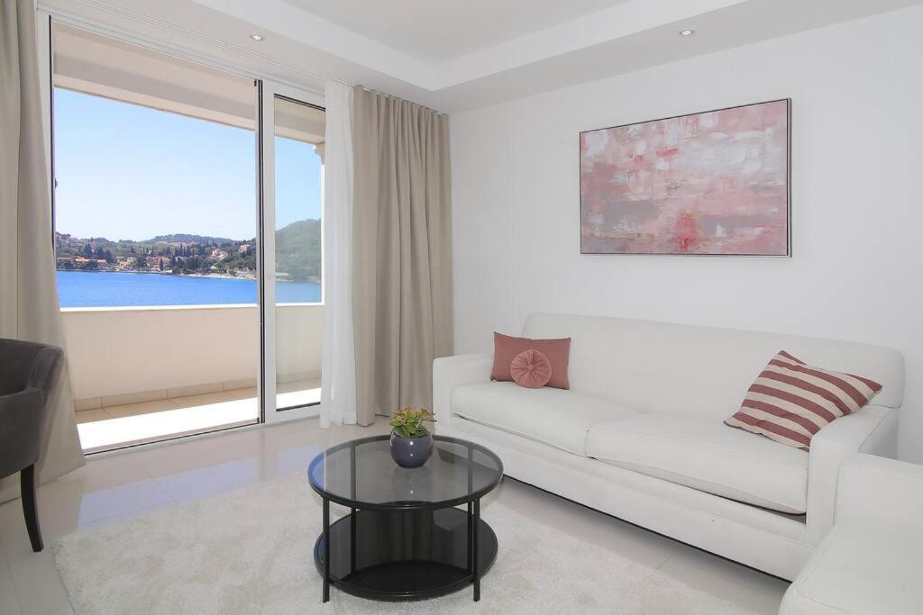 Seaside Apartment M Zaton 5 - Sea View & Parking Exterior foto